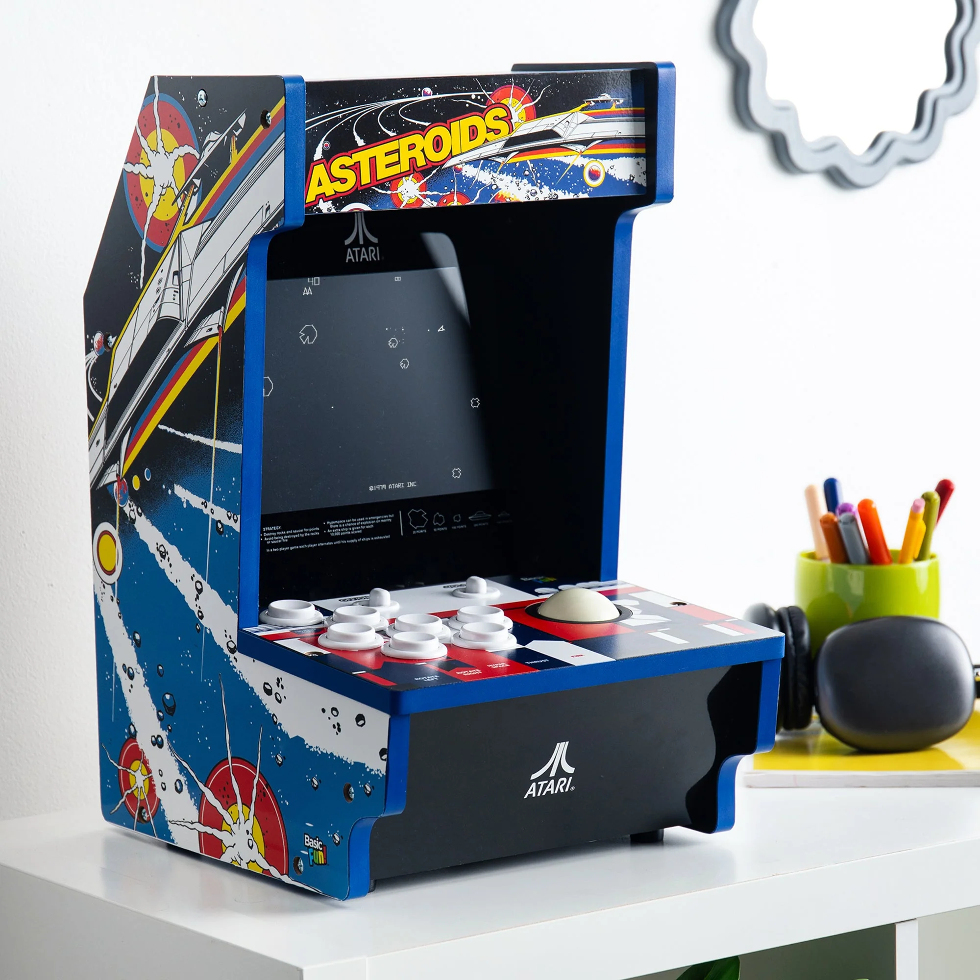 Atari Asteroids Counter Series Arcade Game with 8 Inch Screen - Image 7