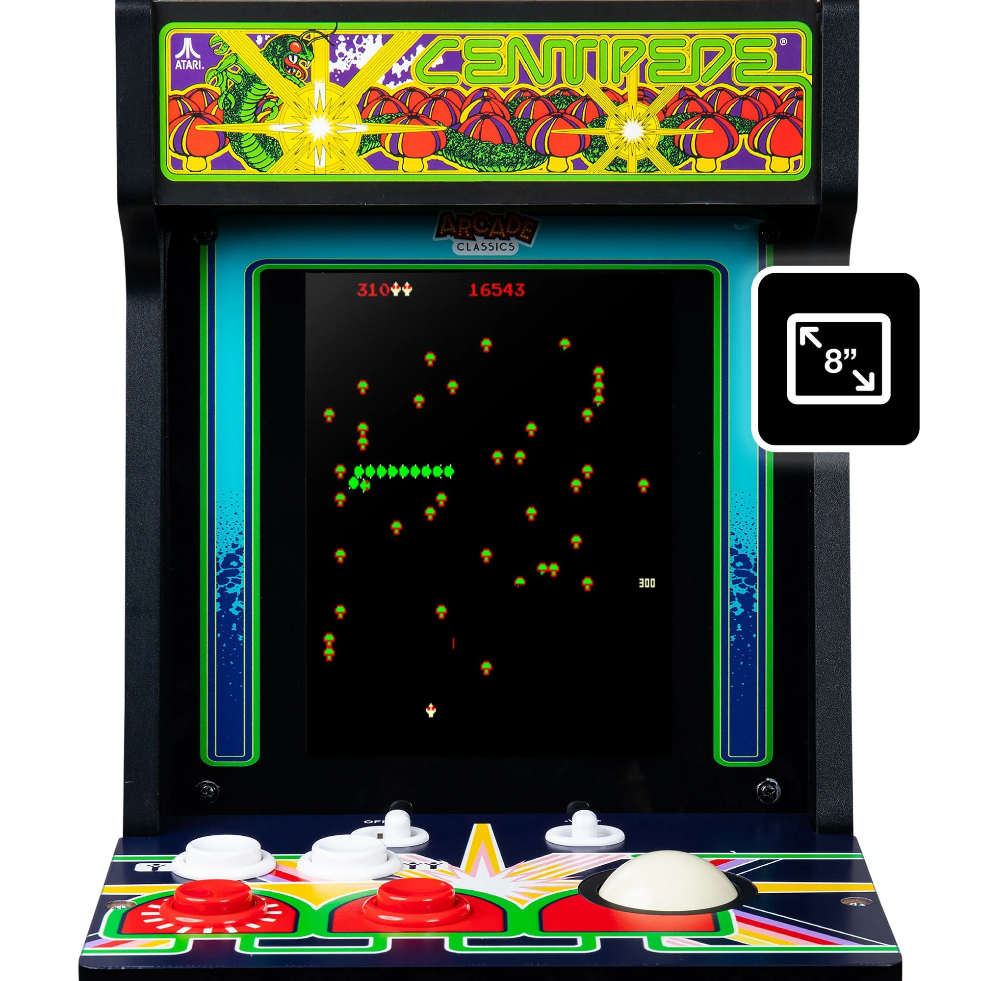 Atari Centipede Counter Series Arcade Game with 8 Inch Screen - Image 11
