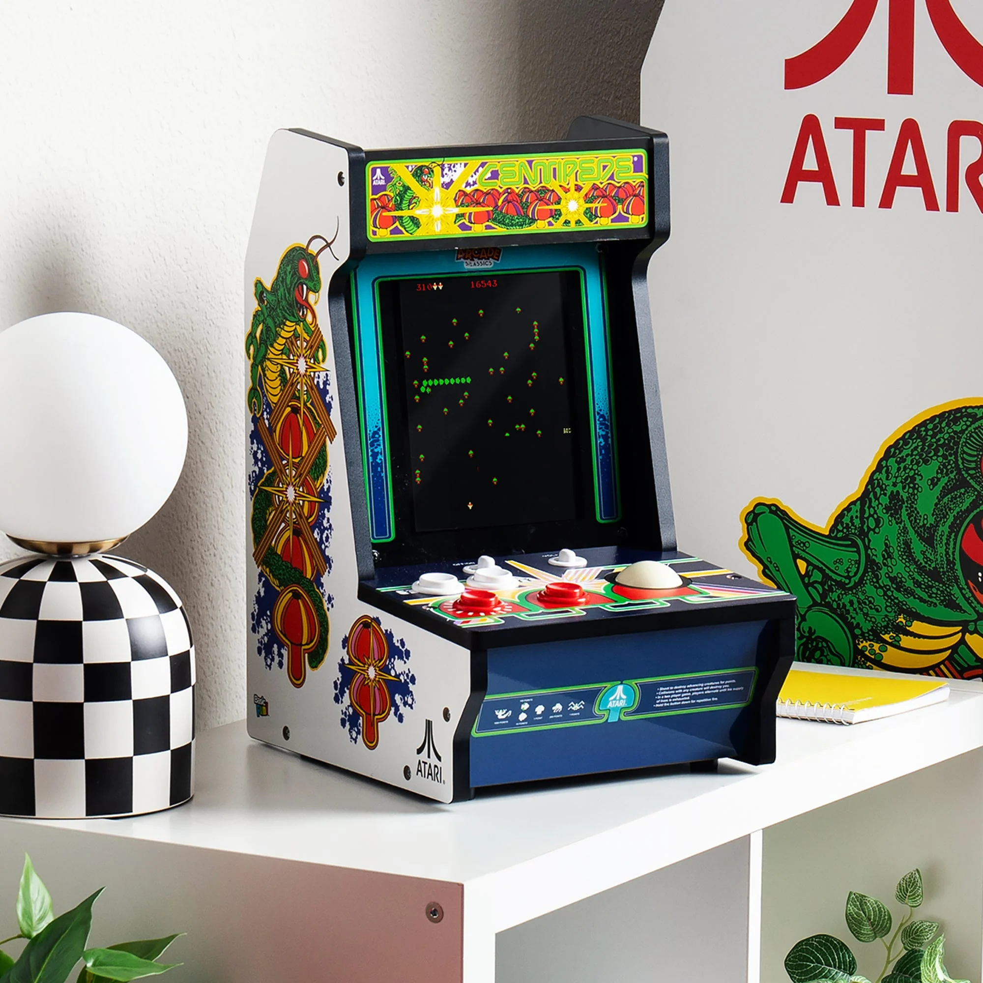 Atari Centipede Counter Series Arcade Game with 8 Inch Screen - Image 7