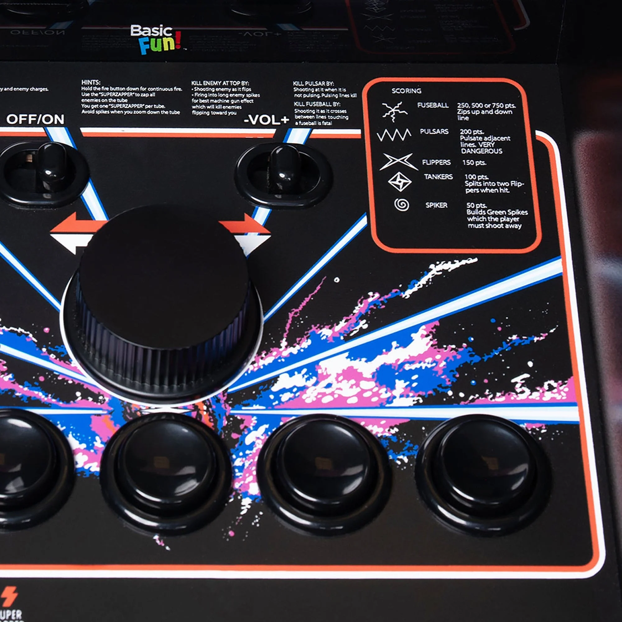 Atari Tempest Counter Series Arcade Game with 8 Inch Screen - Image 6