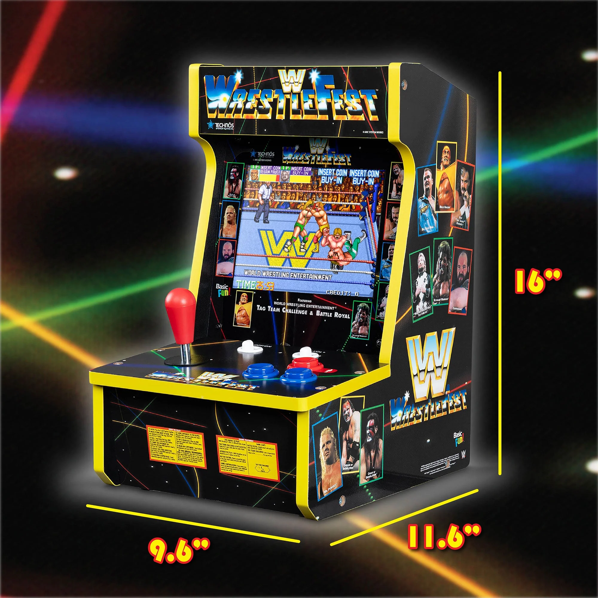 WWE Counter Series Game with 8" Liquid Crystal Screen & 4 Games - Image 4