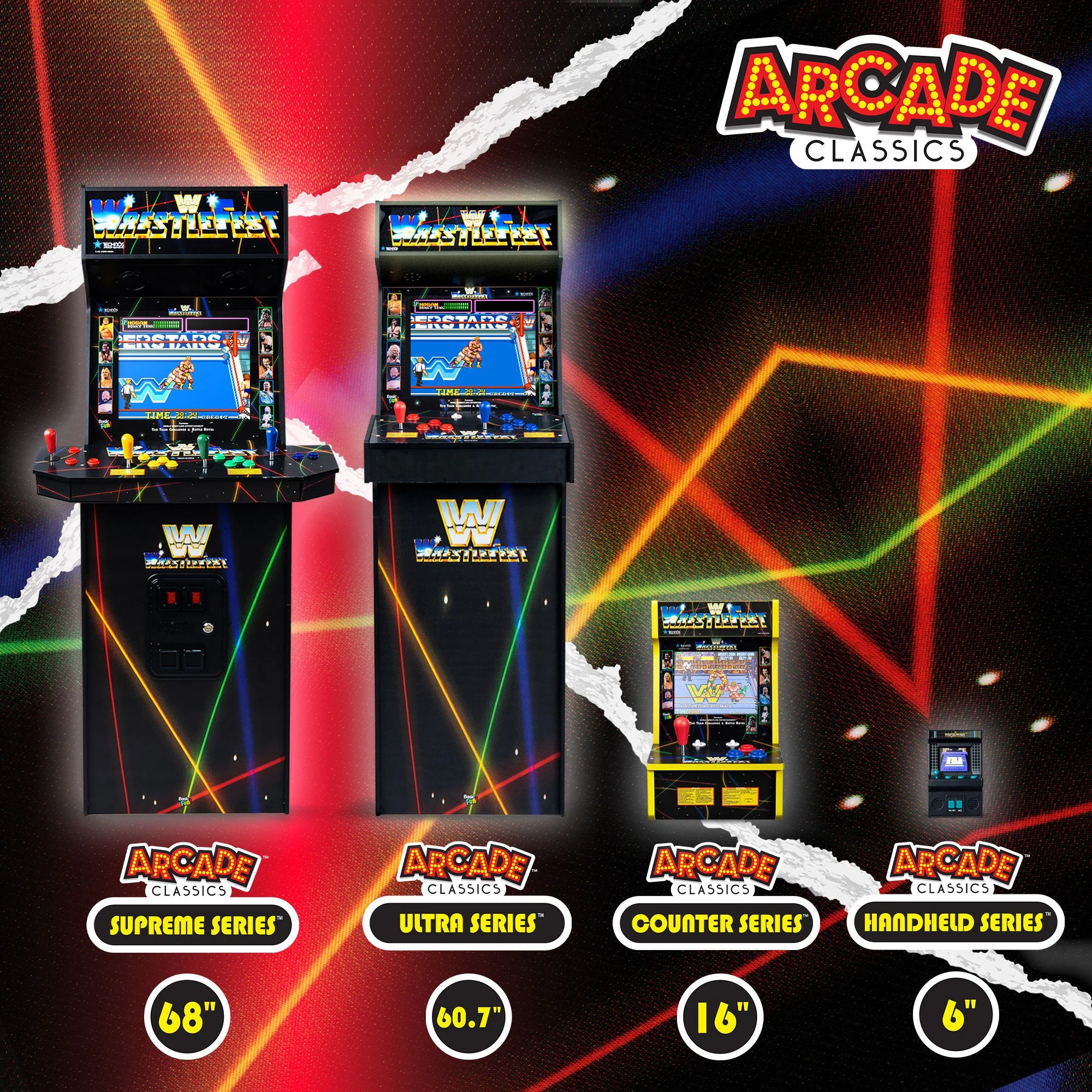 WWE Counter Series Game with 8" Liquid Crystal Screen & 4 Games - Image 6
