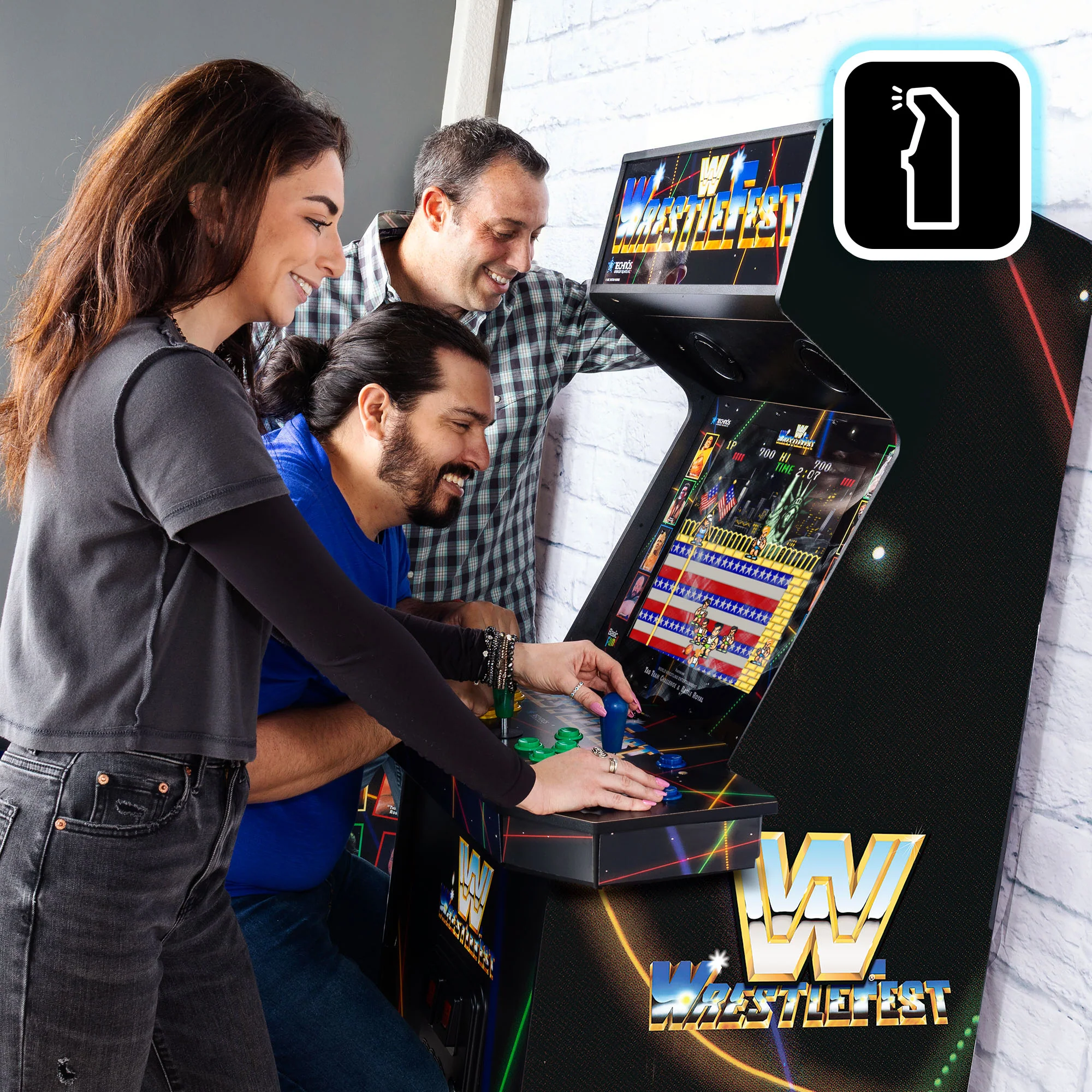WWE Wrestlefest Supreme Series Arcade Machine - Image 3