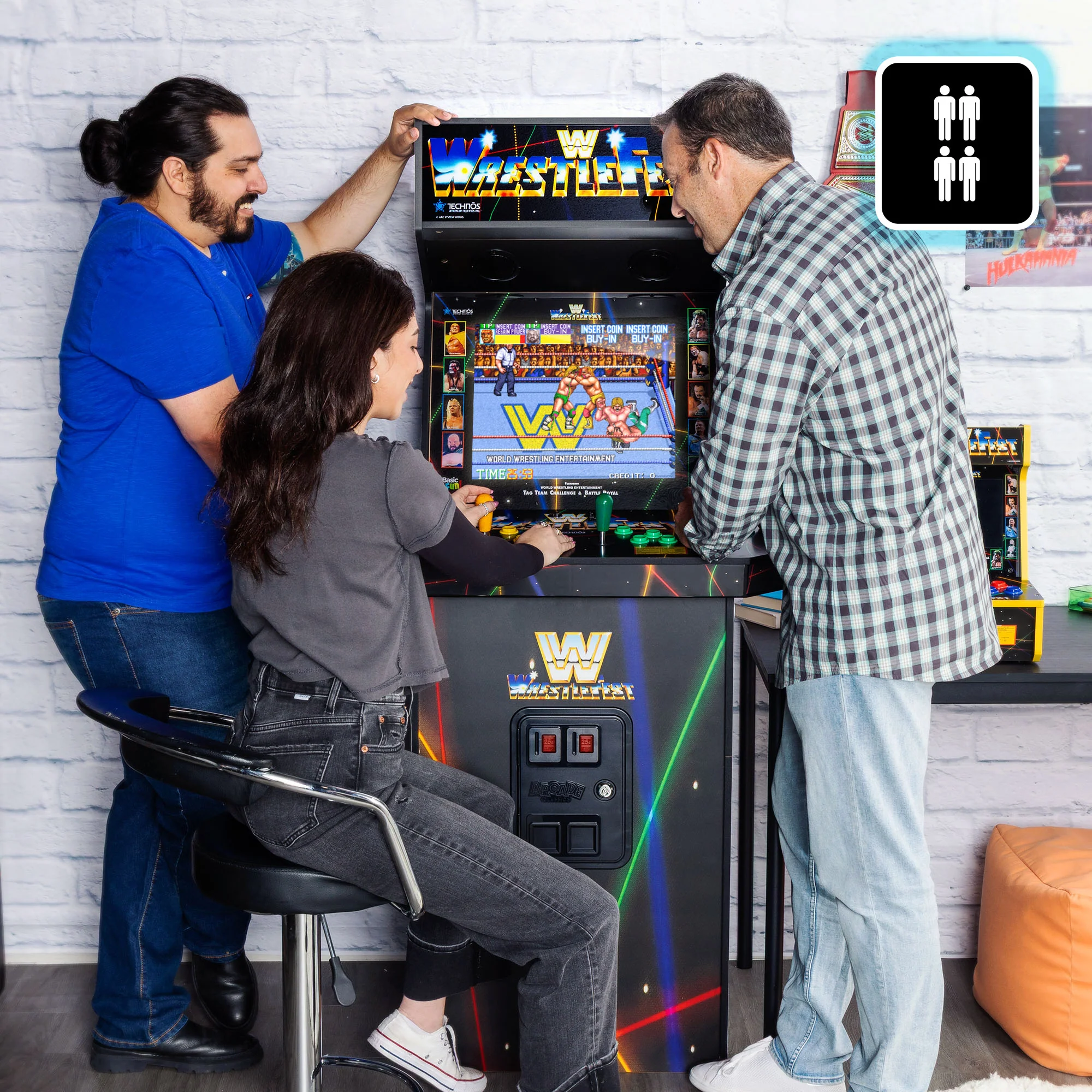 WWE Wrestlefest Supreme Series Arcade Machine - Image 5