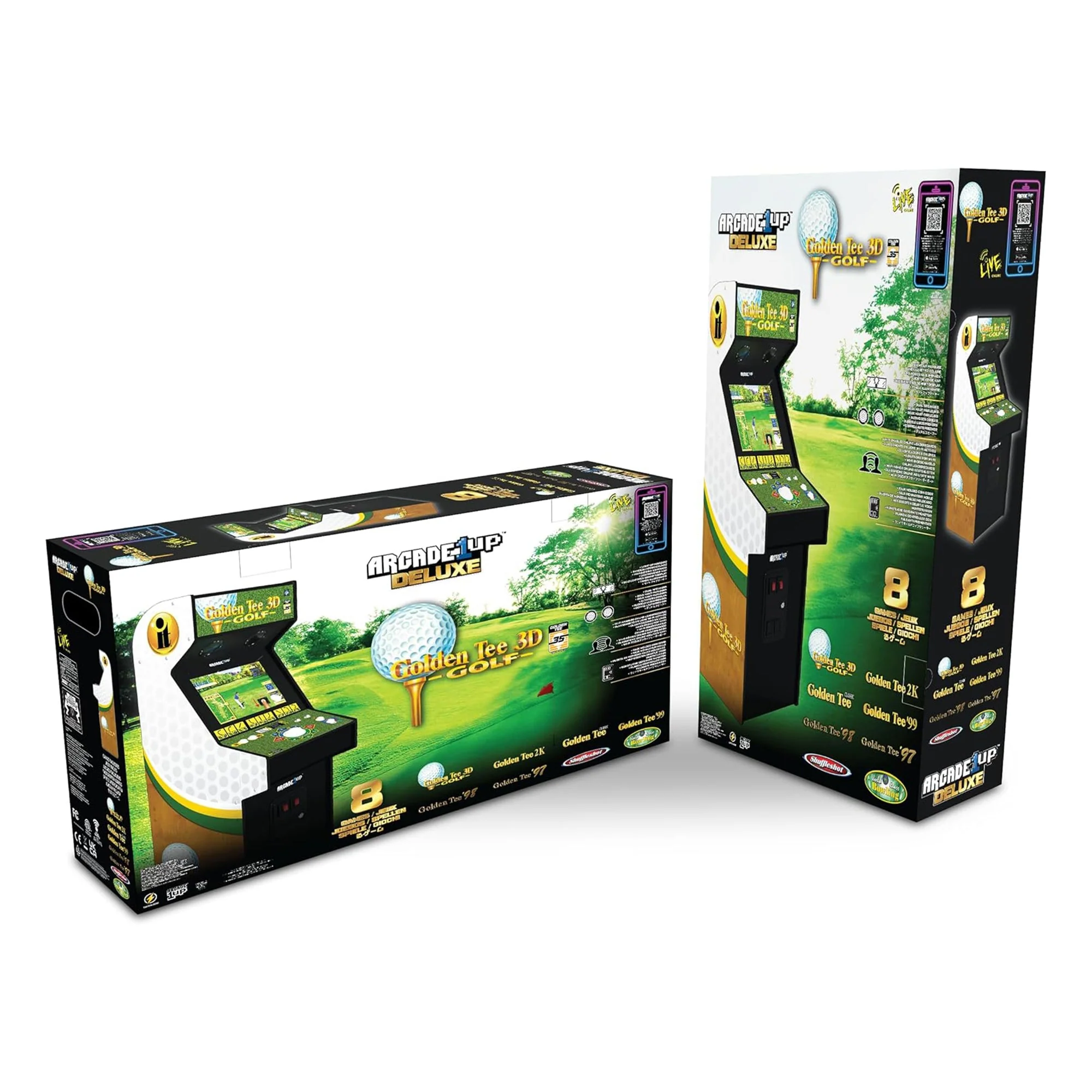 Golden Tee 3D Deluxe Arcade Machine - Image 8