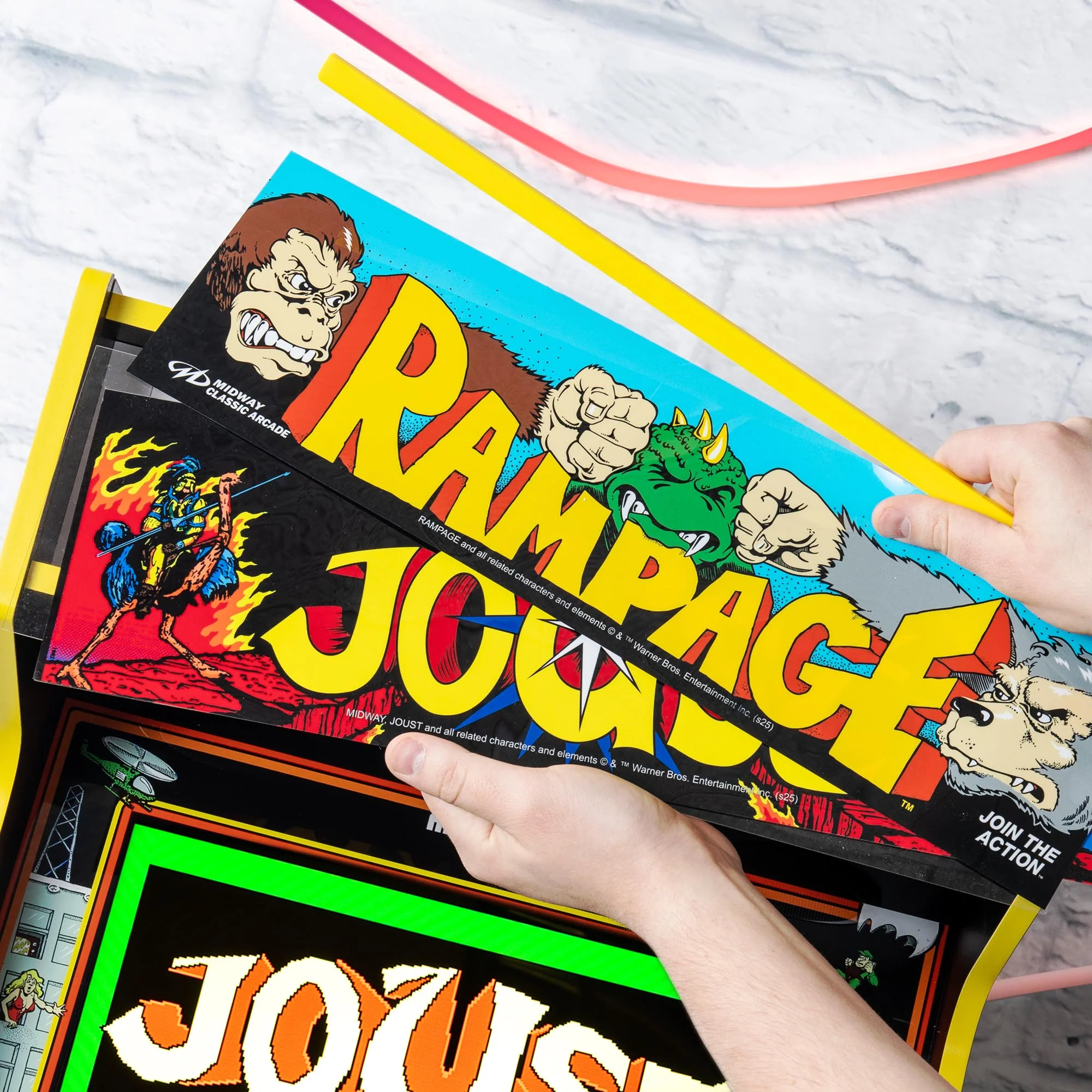 Joust & Rampage Deluxe Arcade - Image 4