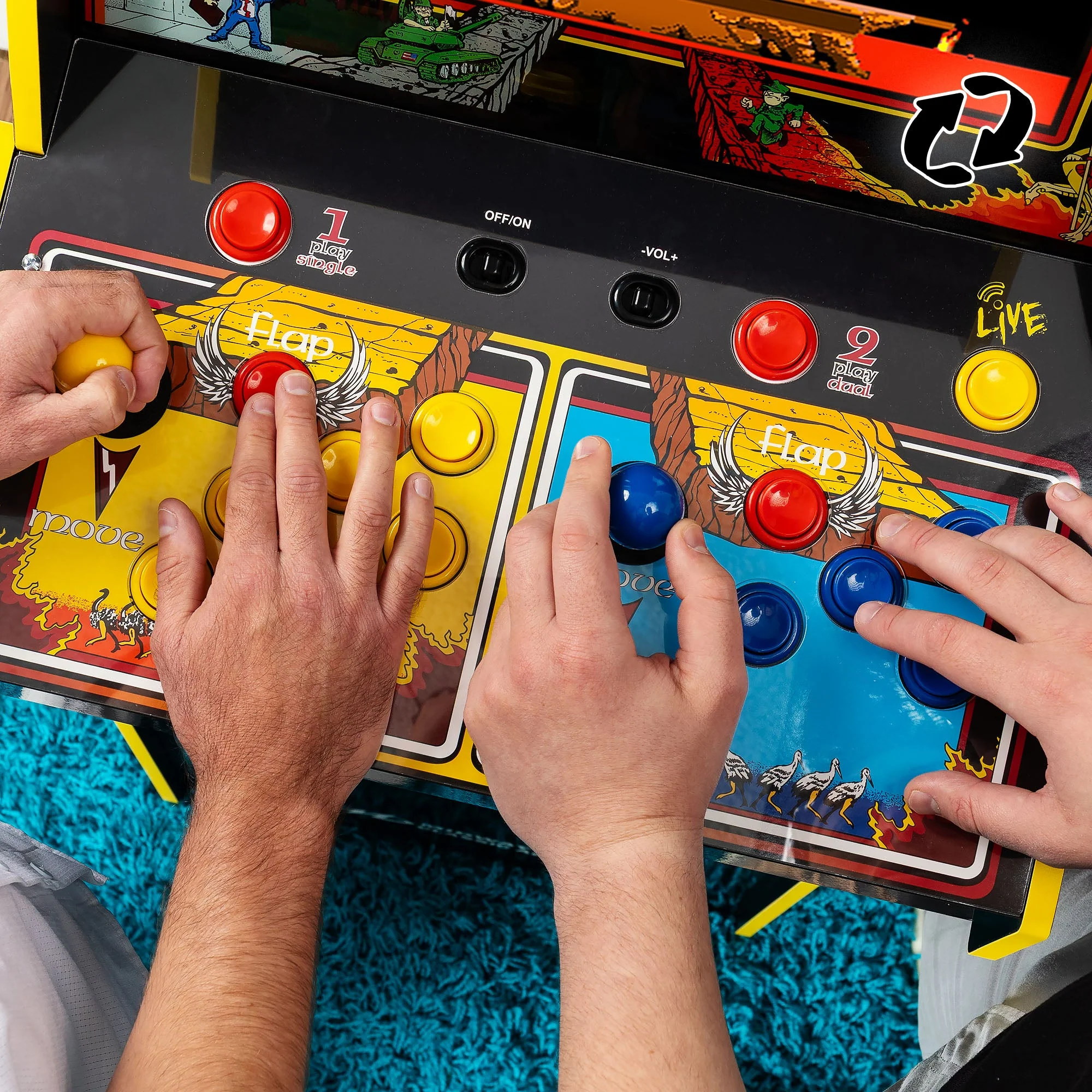 Joust & Rampage Deluxe Arcade - Image 7