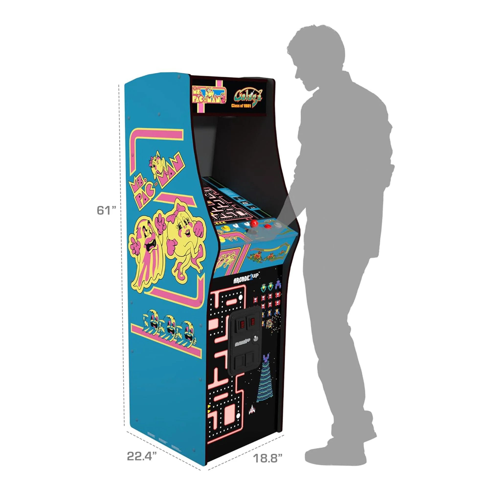 Ms. Pac Man™ & Galaga Class of '81 Deluxe Arcade - Image 3