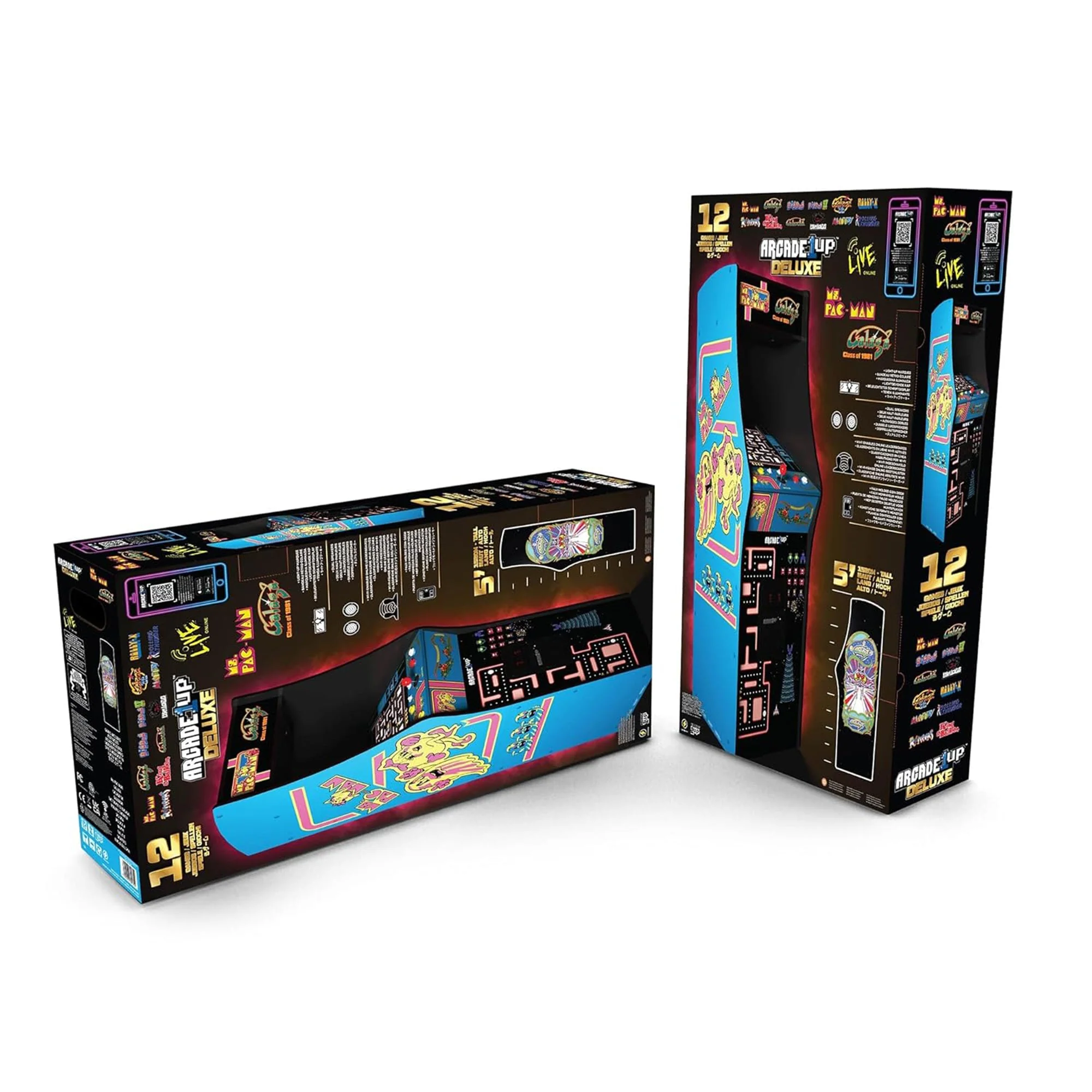 Ms. Pac Man™ & Galaga Class of '81 Deluxe Arcade - Image 8