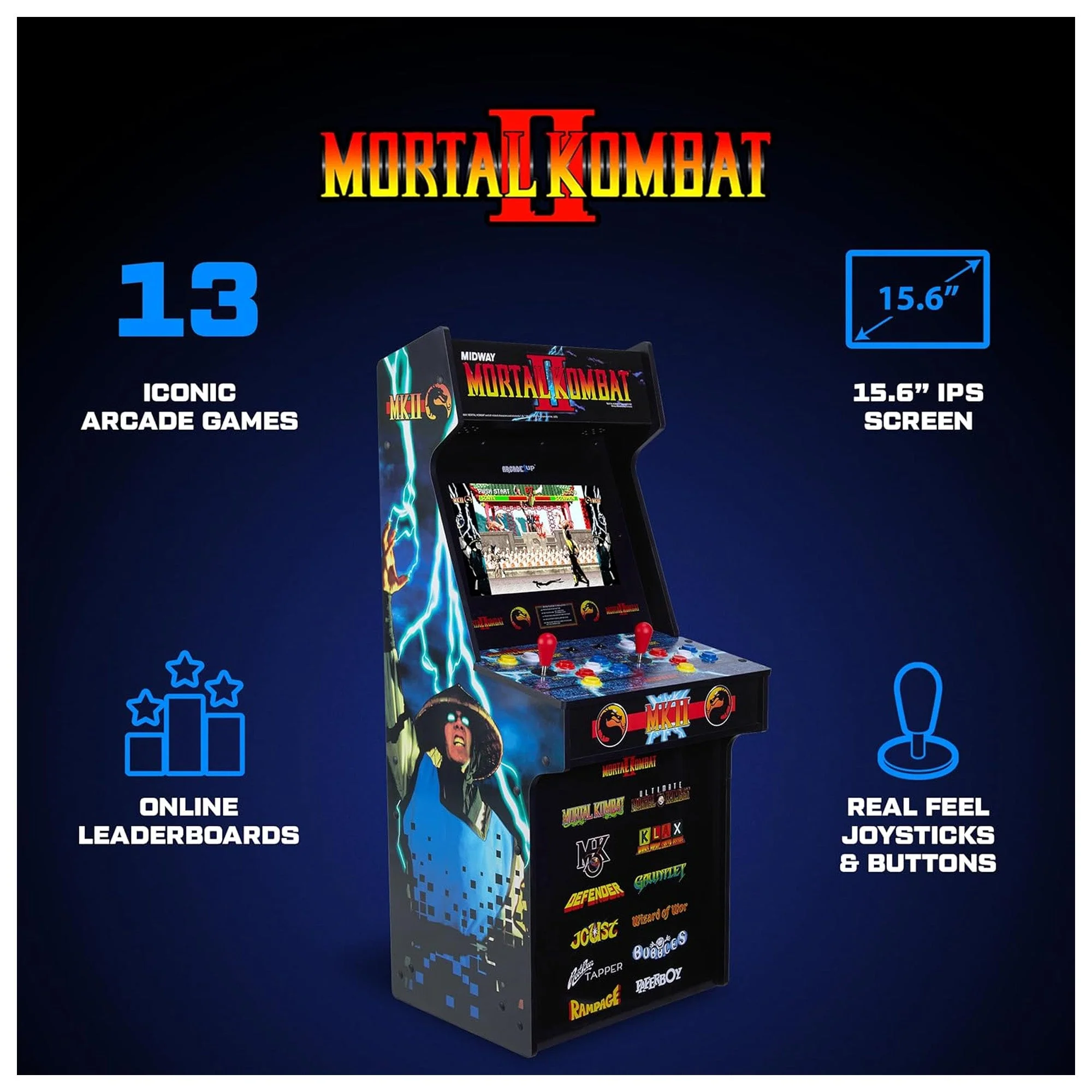 Mortal Kombat II Classic SE Arcade Machine - Image 3