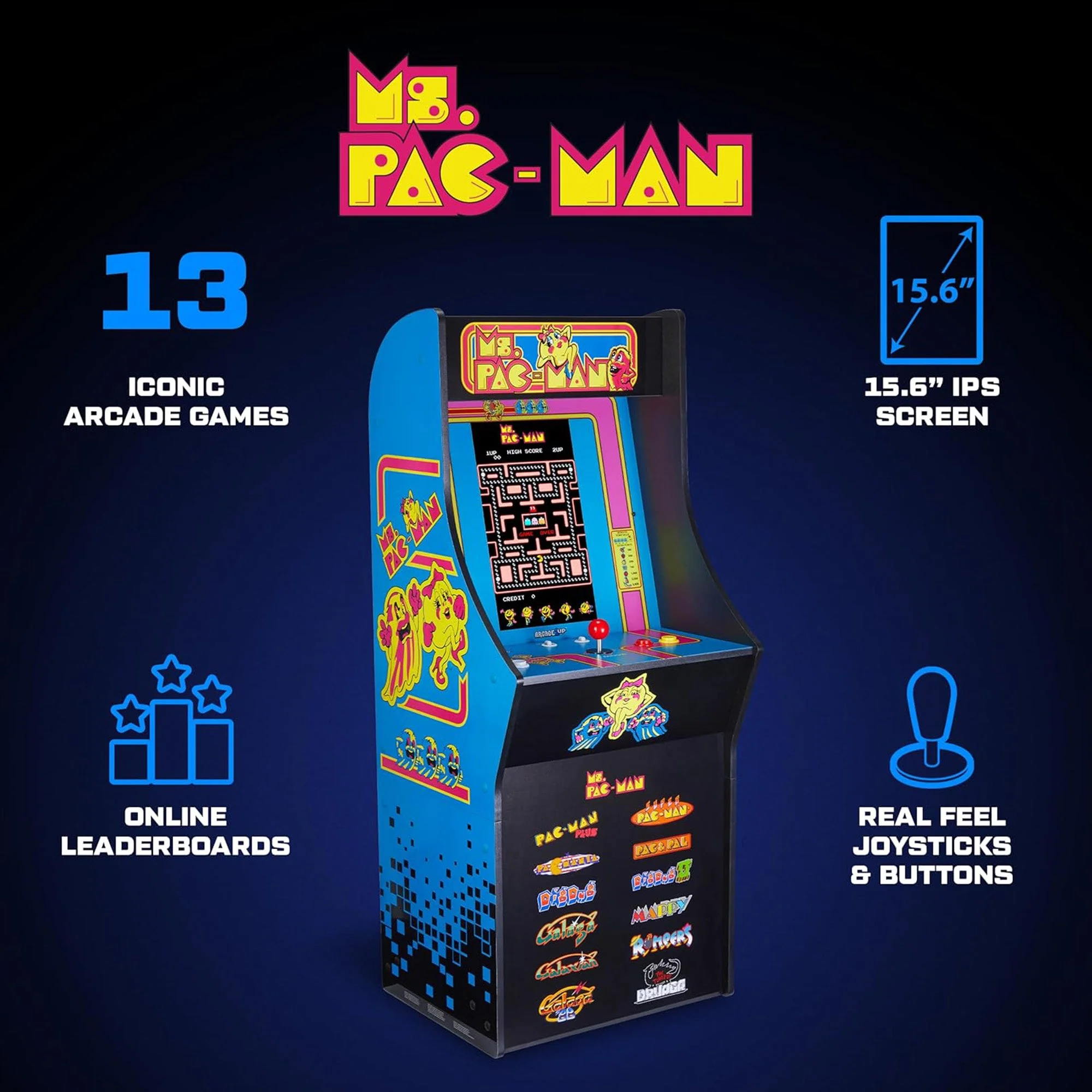 Ms. Pac-Man™ Classic SE Arcade - Image 4